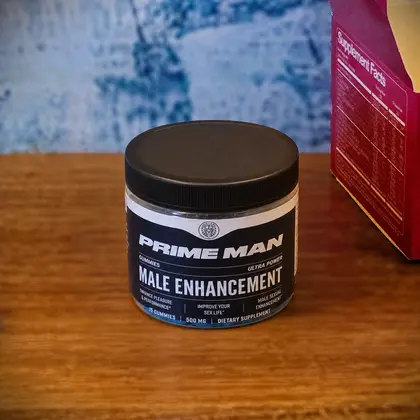 Bottle of PRIME MAN Gummies, submitted by Paul D.